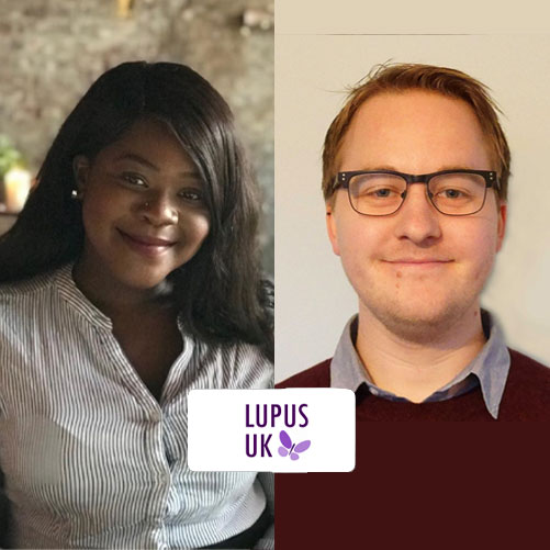 Lupus with Paul Howard Lupus UK and Rachel Hall