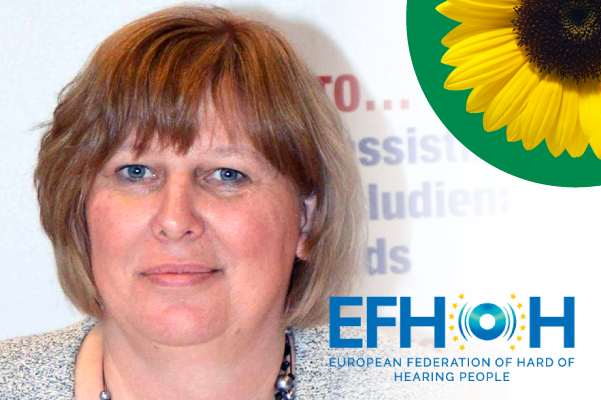Photo of Lidia Best and the EFHOH logo