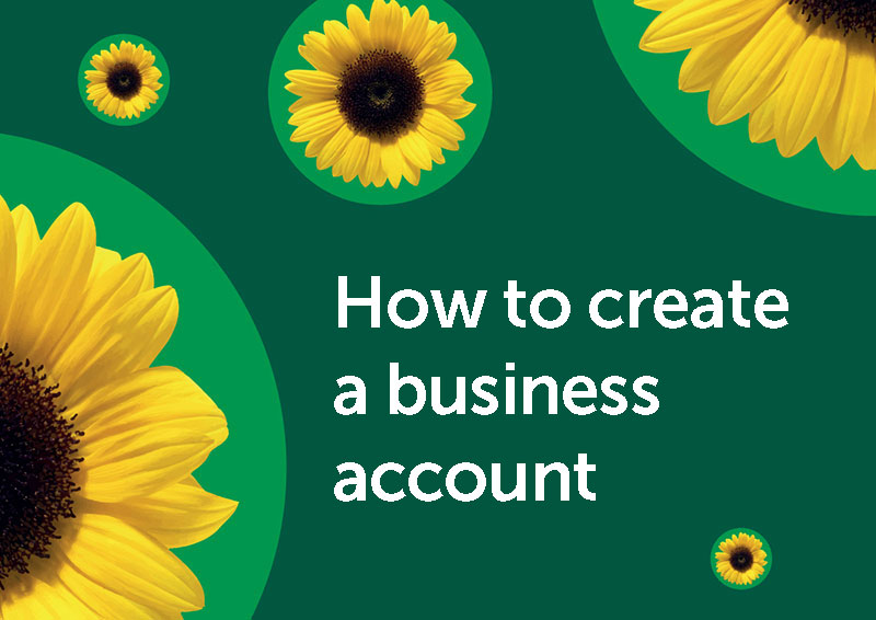 Welkom Bij Hidden Disabilities Sunflower Scheme How To Create A Sunflower Business Account 4444