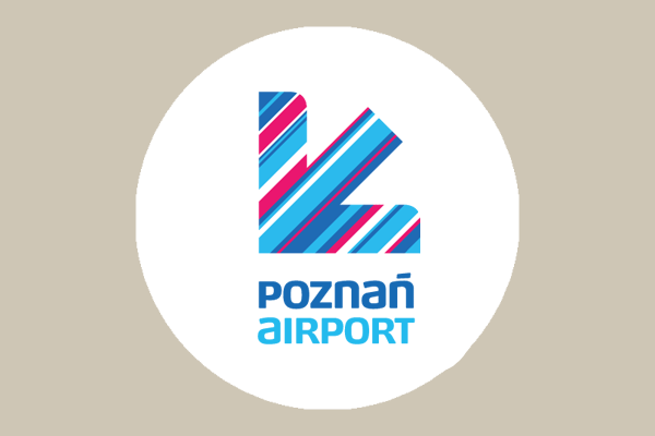 Poznan logo in white circle