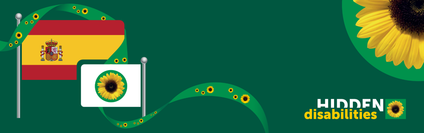 A dedicated Hidden Disabilities Sunflower website for Spain