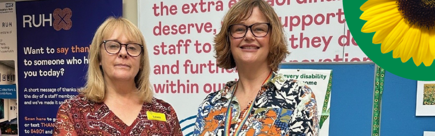 Royal United Hospitals Bath launch the Sunflower