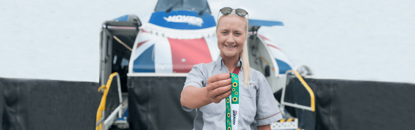 Hovertravel is the first cross-Solent ferry operator to recognise the Sunflower