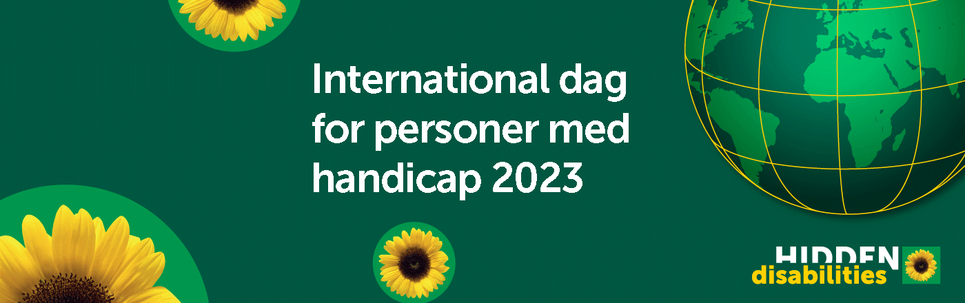 Det er international dag for personer med handicap 2023!
