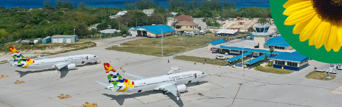 Cayman Airports join the Sunflower