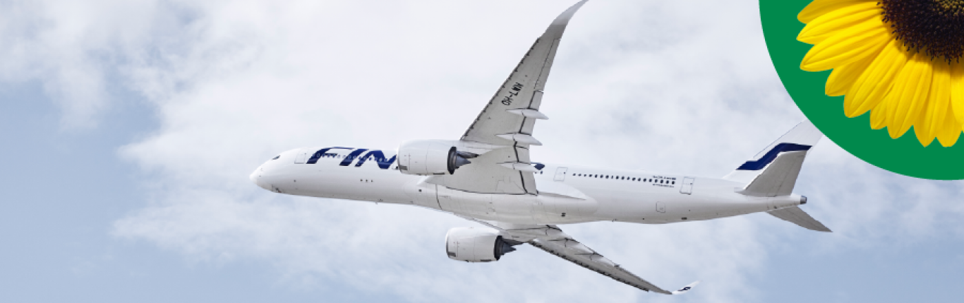Finnair liittyy Hidden Disabilities Sunflower -ohjelmaan