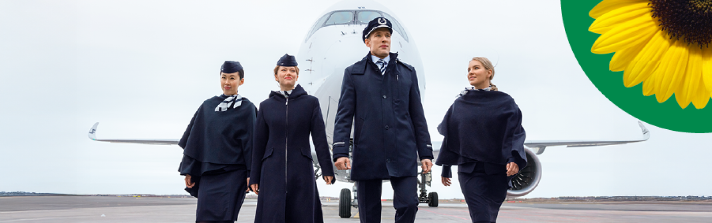 Finnair liittyy Hidden Disabilities Sunflower -ohjelmaan