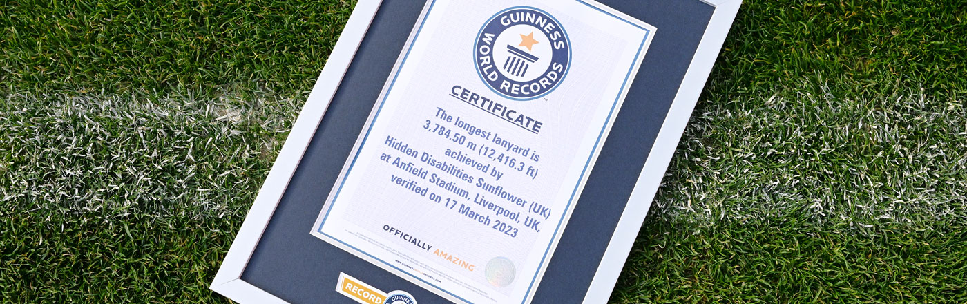 We are an official Guinness World Records™ title holder!