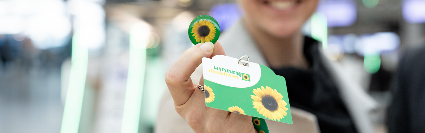 Hamburg Airport introduces the Hidden Disabilities Sunflower  