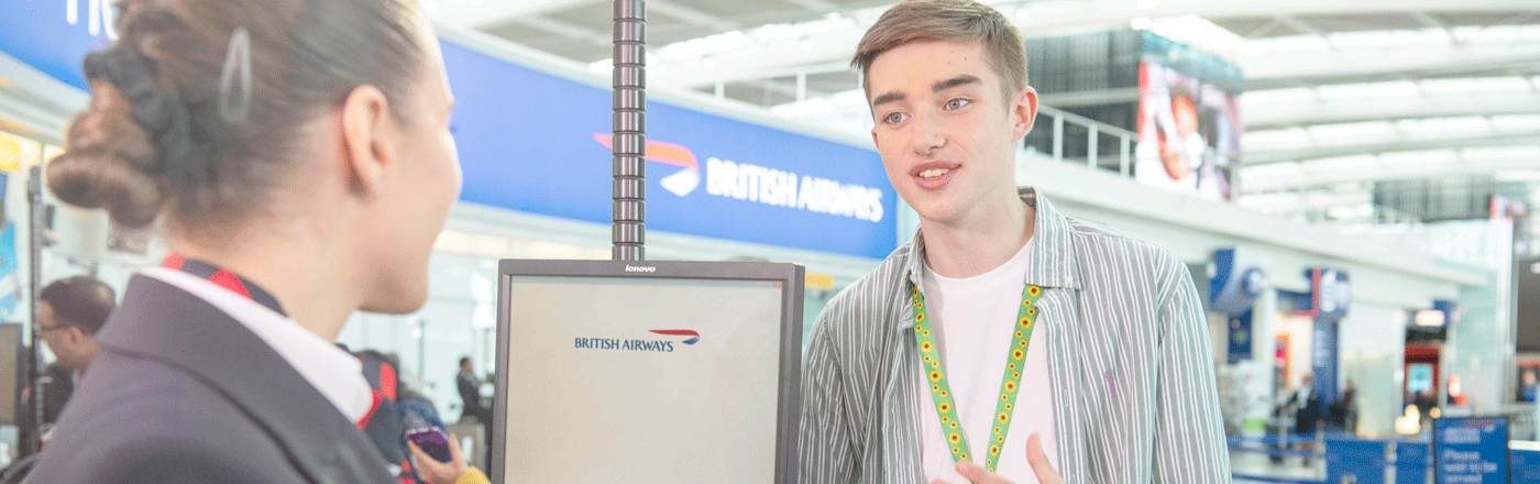 British Airways becomes the first UK airline to recognise the Hidden Disabilities Sunflower