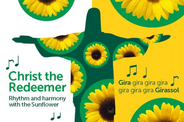 Brazilian musician Alceu Valença’s song 'Girassol'  is the soundtrack of Hidden Disabilities Sunflower campaign
