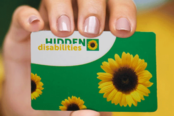 What is the Hidden Disabilities Sunflower?
