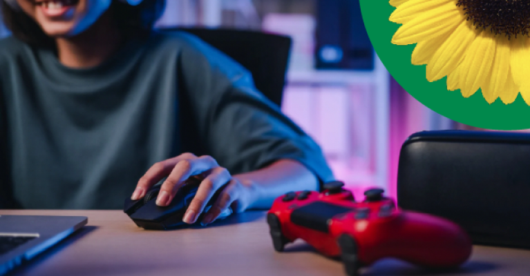 School of Esports joins Hidden Disabilities Sunflower