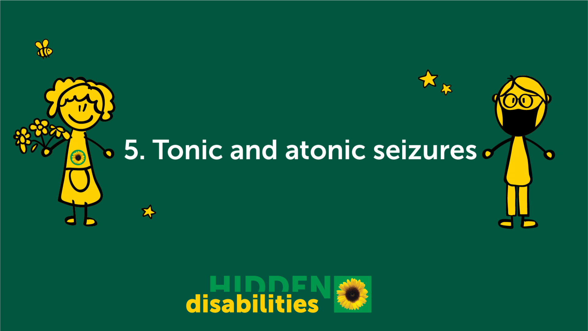 Tonic and atonic seizures