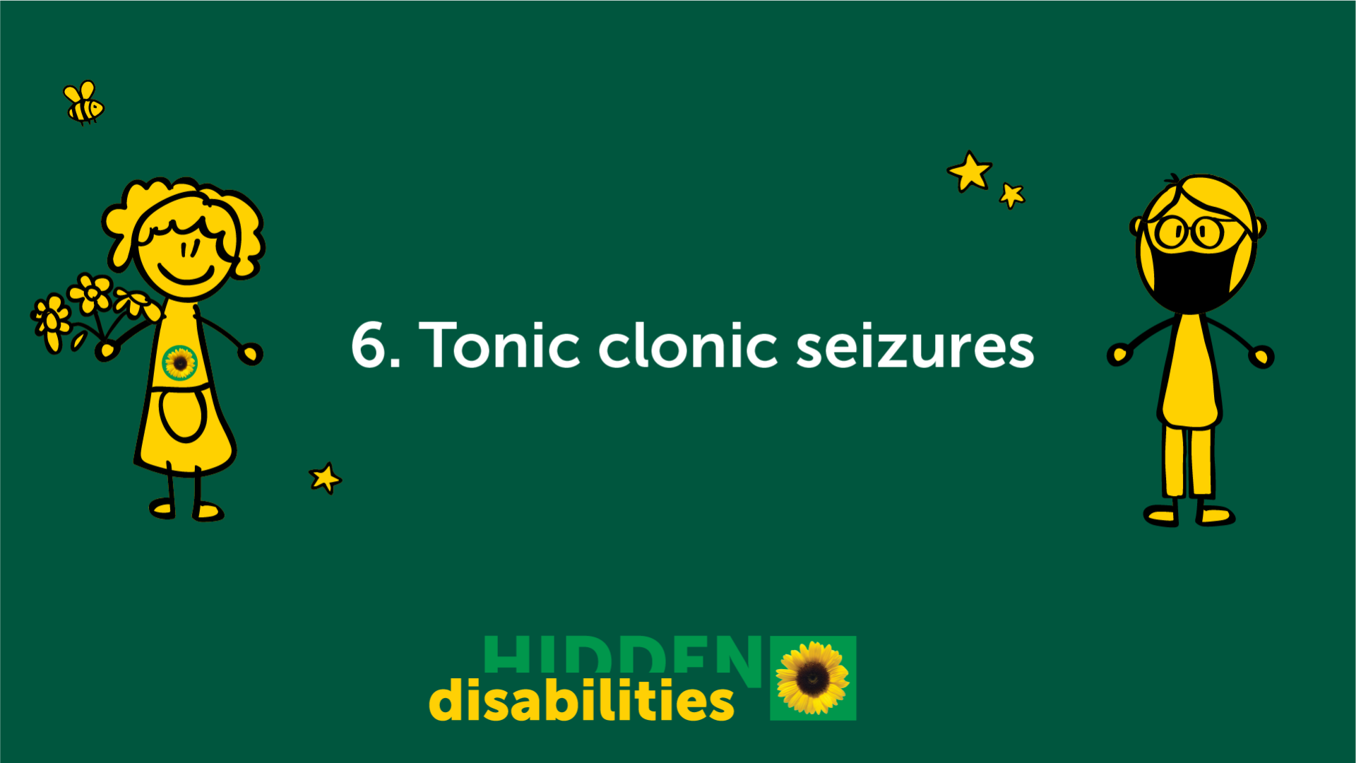Tonic clonic seizures
