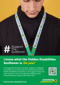 Sunflower poster for supporters