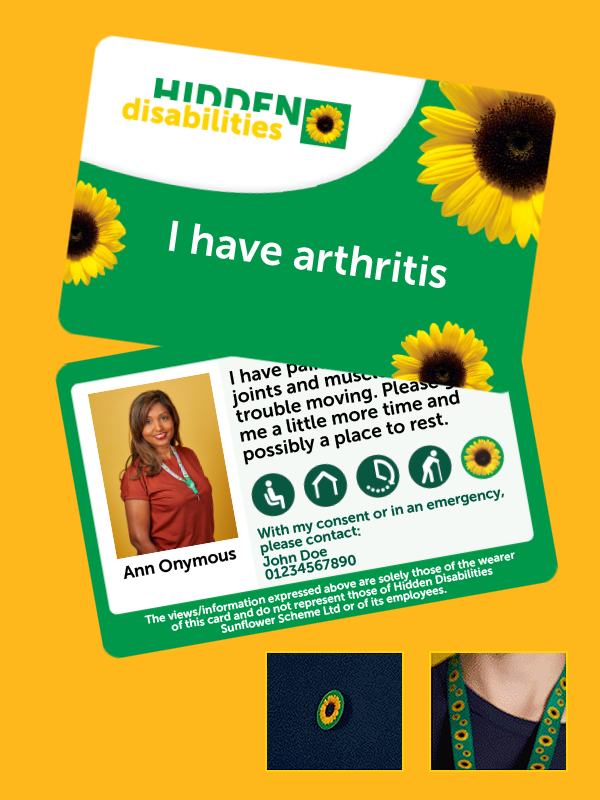 Arthritis personalised card