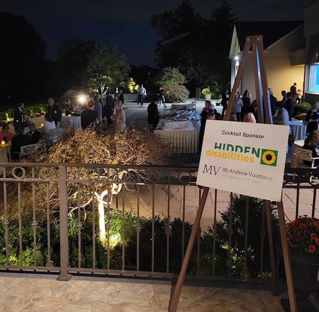 An image of the garden where the Employment Horizons function was held.